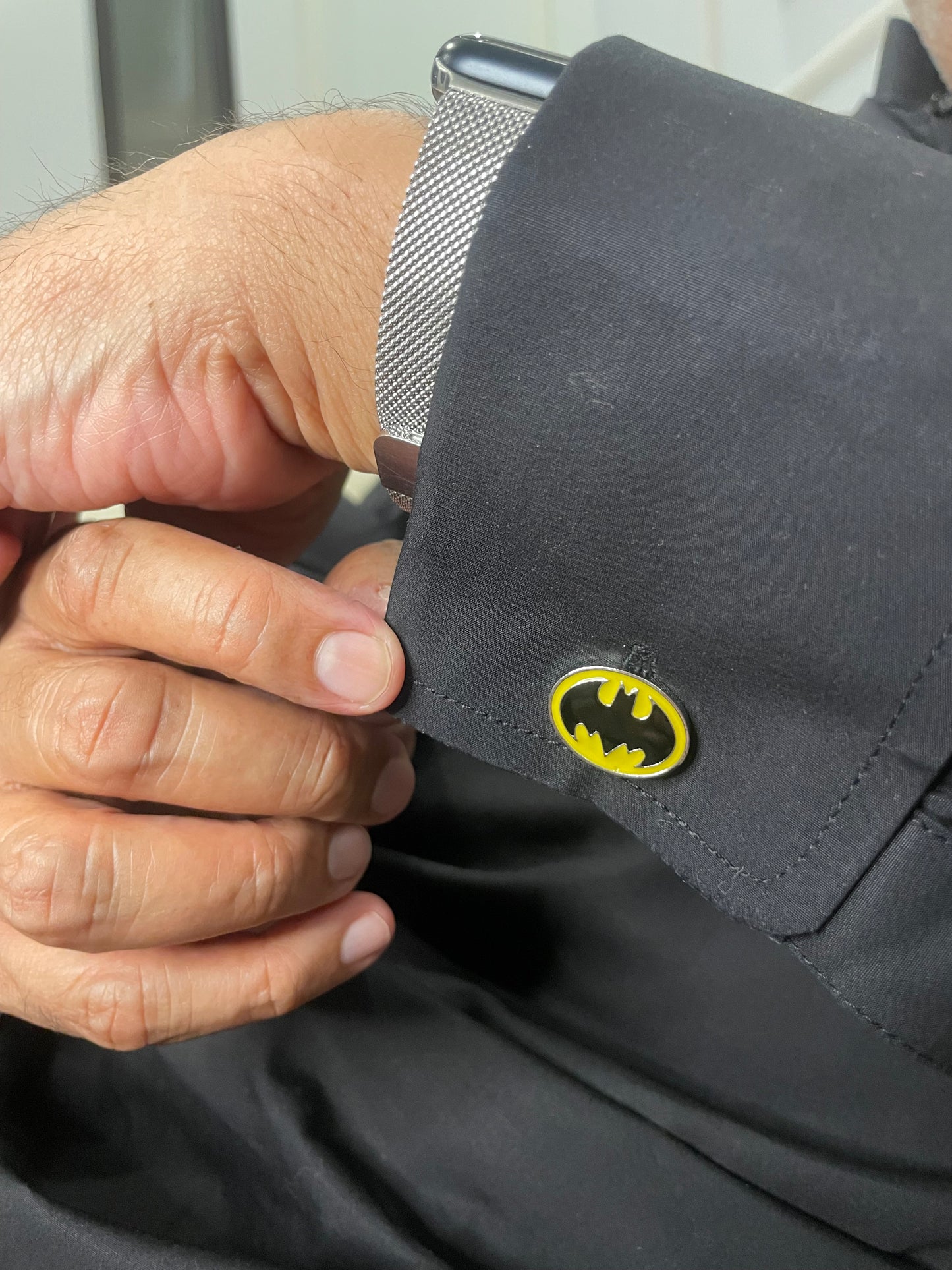 Black and Yellow Batman