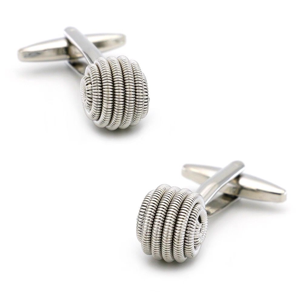 Coil Knot Cufflinks