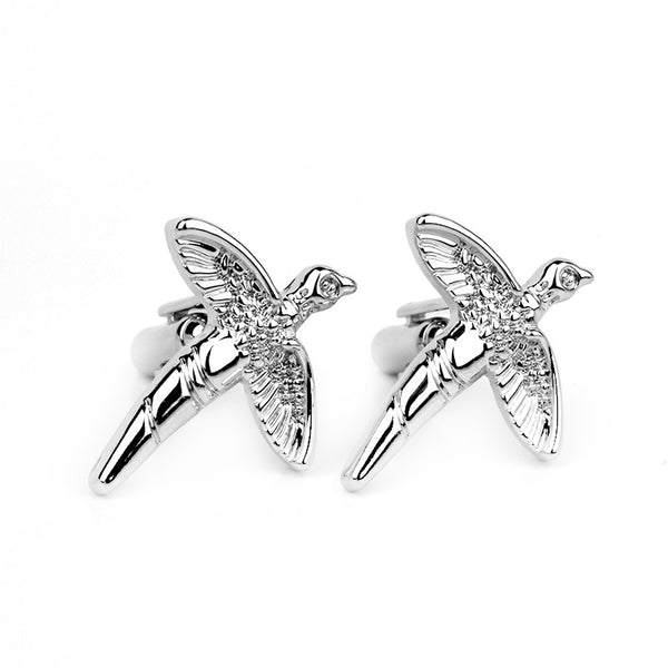 Silver Flight Cufflinks