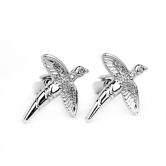Silver Flight Cufflinks