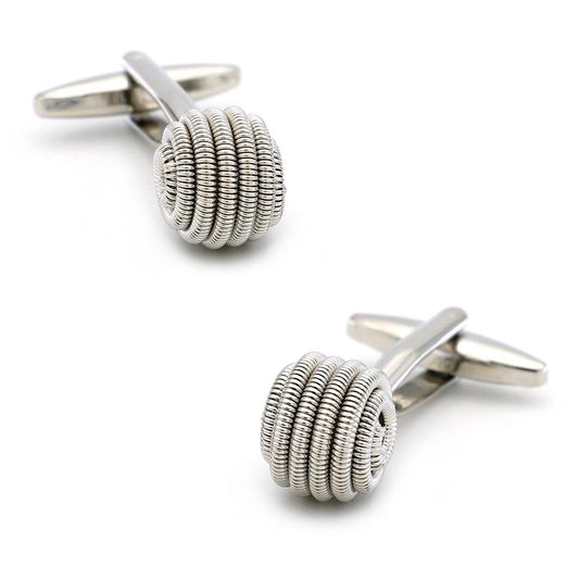 Coil Knot Cufflinks